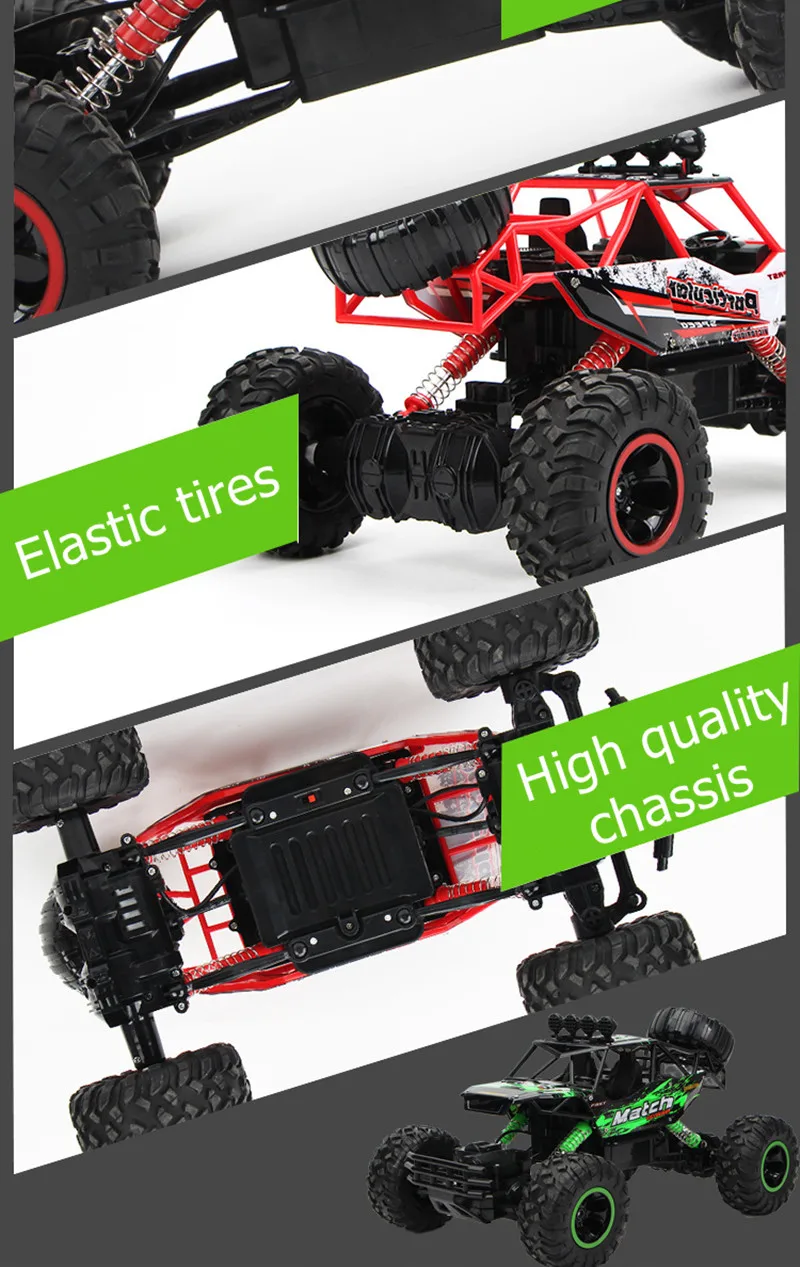 4wd rc carro 1:12 fora da estrada 4x4 todos os terrenos carros de controle remoto rádio elétrico buggy caminhão corrida deriva com luzes led brinquedos presentes - Imagem 50