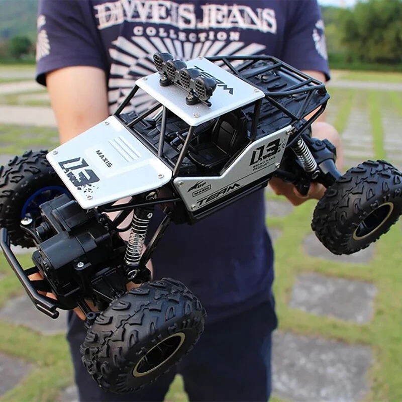 4wd rc carro 1:12 fora da estrada 4x4 todos os terrenos carros de controle remoto rádio elétrico buggy caminhão corrida deriva com luzes led brinquedos presentes - Imagem 34