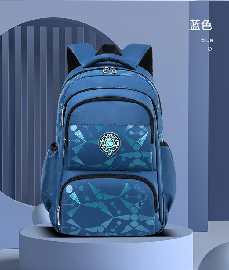 Mochila ortopédica infantil à prova d'água, bolsa para escola primária, para meninos, classe 3 a 6 - Imagem 17