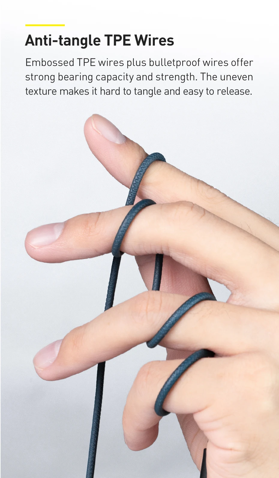 Baseus Bass Sound Fone de ouvido In-Ear Esporte Fones de ouvido com microfone para xiaomi iPhone 6 Samsung Headset fone de ouvido auriculares MP3 - Imagem 18