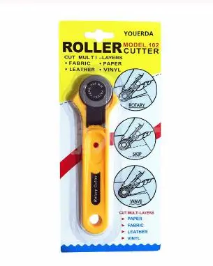 Ferramenta de costura acolchoada de corte de tecido cortador rotativo de 28 mm 5BB5078 - Imagem 6