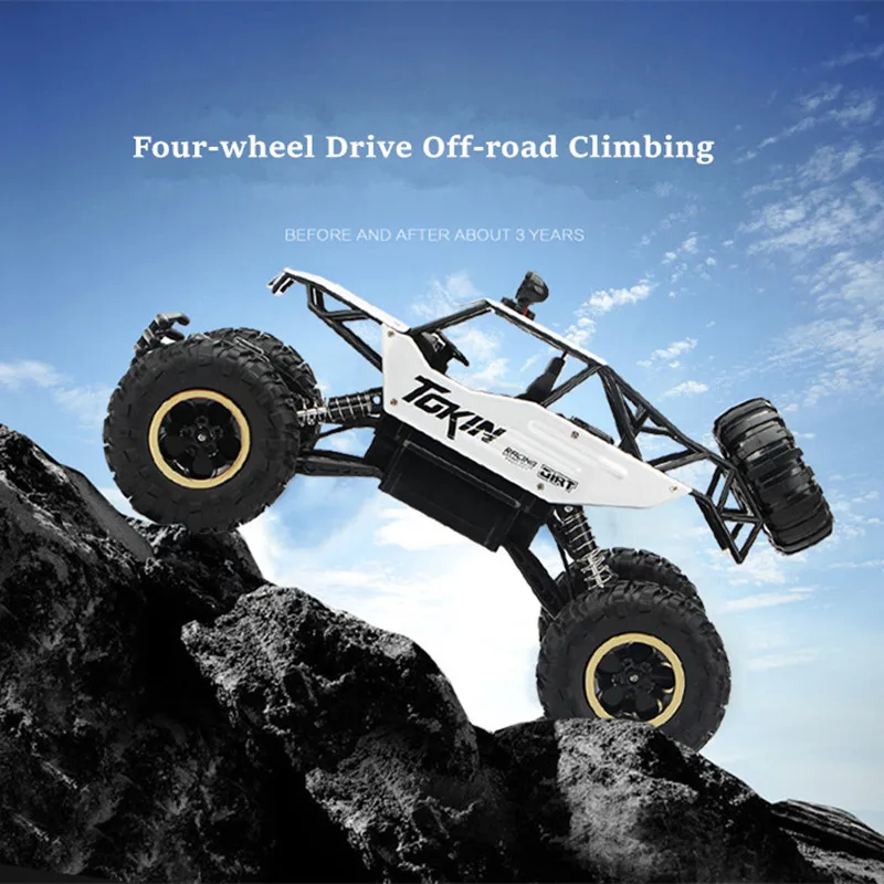 4wd rc carro 1:12 fora da estrada 4x4 todos os terrenos carros de controle remoto rádio elétrico buggy caminhão corrida deriva com luzes led brinquedos presentes - Imagem 16