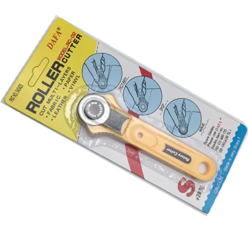 Ferramenta de costura acolchoada de corte de tecido cortador rotativo de 28 mm 5BB5078