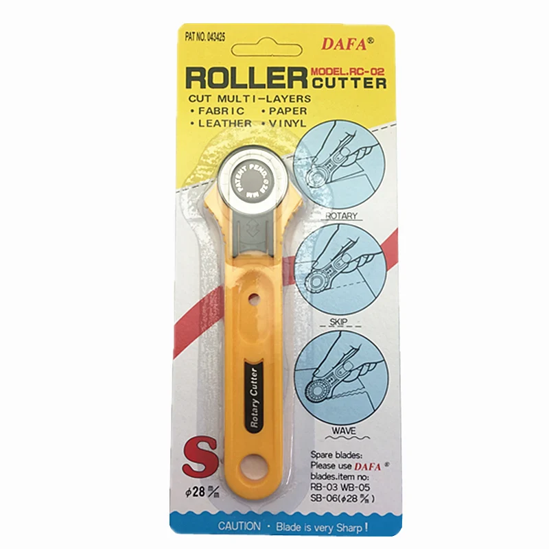 Ferramenta de costura acolchoada de corte de tecido cortador rotativo de 28 mm 5BB5078 - Imagem 5