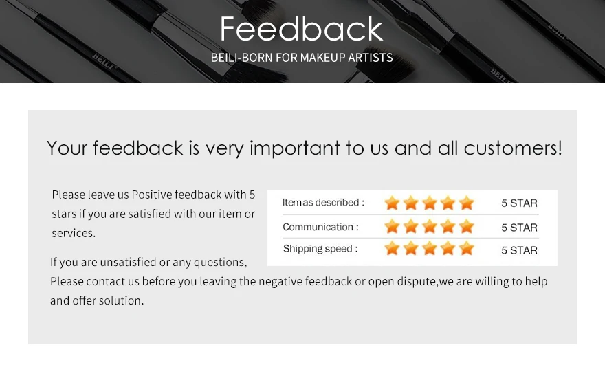 Beili profissional 6/8pcs clássico pincéis de maquiagem dos olhos naturais definir sombra sobrancelha mistura smokey black beleza maquiagem pincéis - Imagem 24