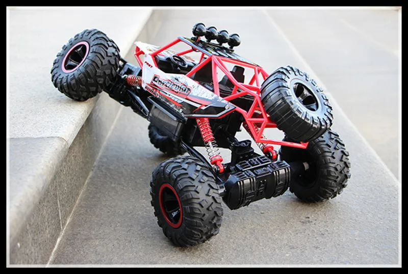4wd rc carro 1:12 fora da estrada 4x4 todos os terrenos carros de controle remoto rádio elétrico buggy caminhão corrida deriva com luzes led brinquedos presentes - Imagem 17