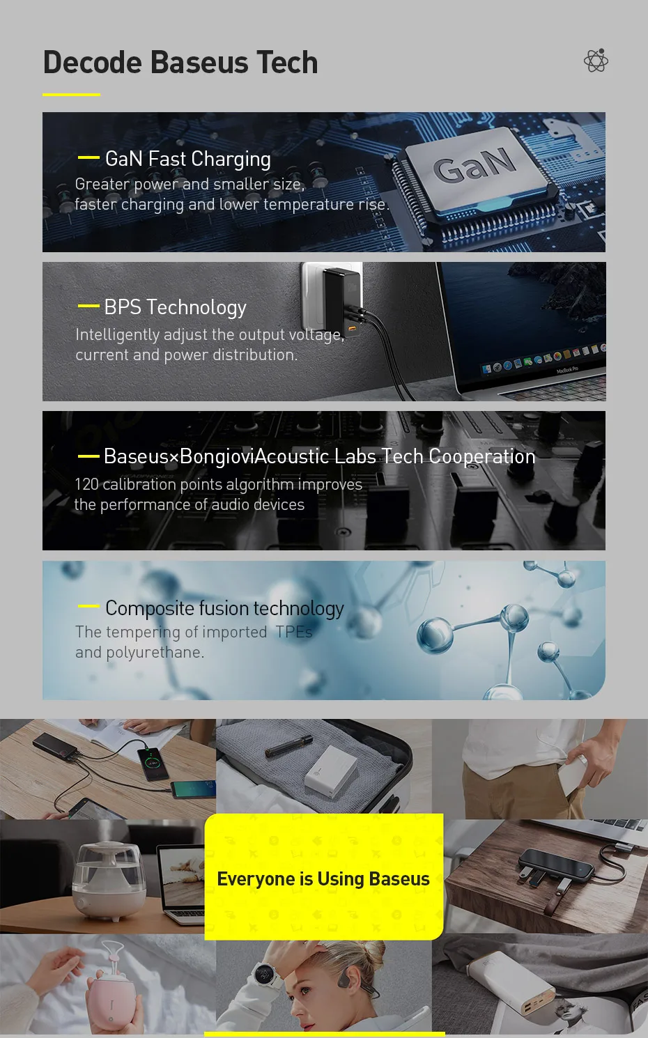 Baseus Bass Sound Fone de ouvido In-Ear Esporte Fones de ouvido com microfone para xiaomi iPhone 6 Samsung Headset fone de ouvido auriculares MP3 - Imagem 24