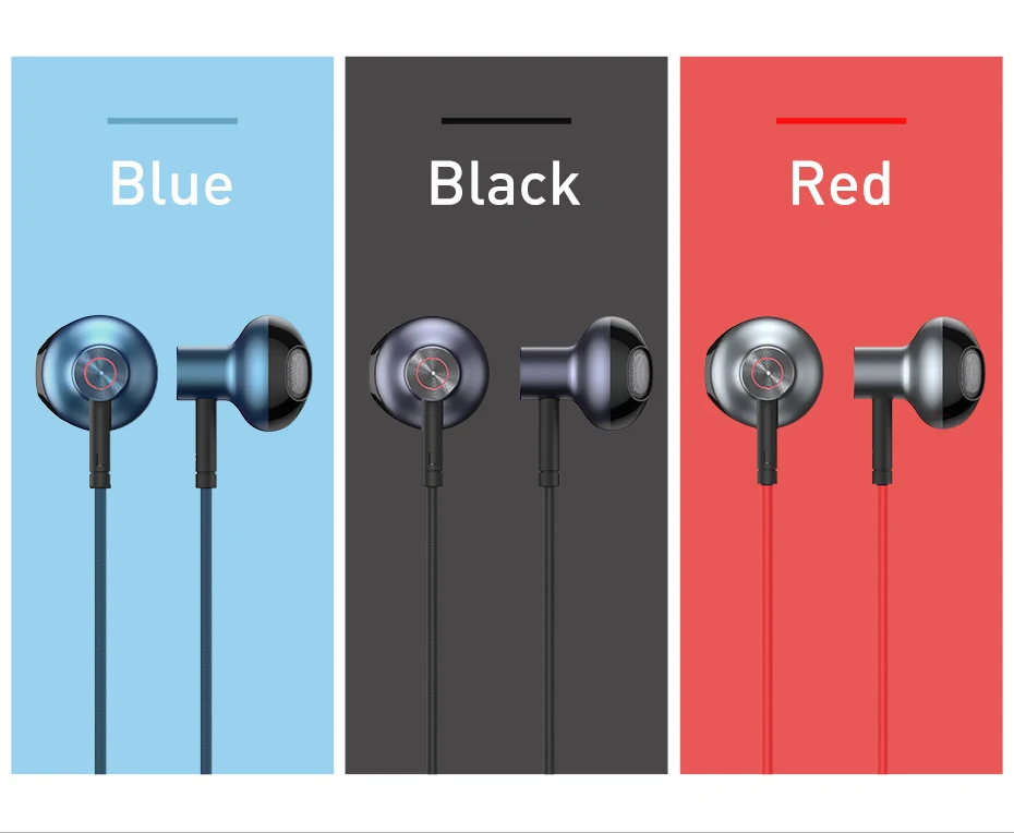 Baseus Bass Sound Fone de ouvido In-Ear Esporte Fones de ouvido com microfone para xiaomi iPhone 6 Samsung Headset fone de ouvido auriculares MP3 - Imagem 21
