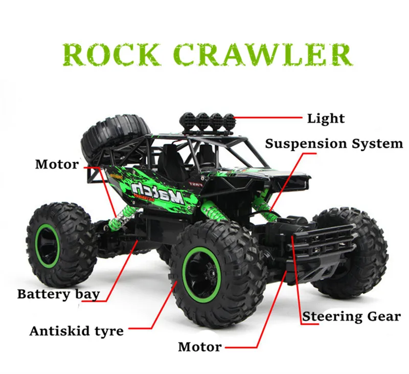 4wd rc carro 1:12 fora da estrada 4x4 todos os terrenos carros de controle remoto rádio elétrico buggy caminhão corrida deriva com luzes led brinquedos presentes - Imagem 46