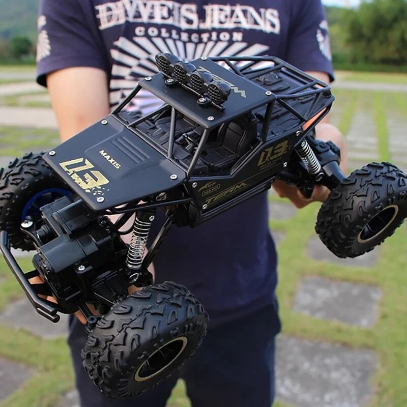 4wd rc carro 1:12 fora da estrada 4x4 todos os terrenos carros de controle remoto rádio elétrico buggy caminhão corrida deriva com luzes led brinquedos presentes - Imagem 33