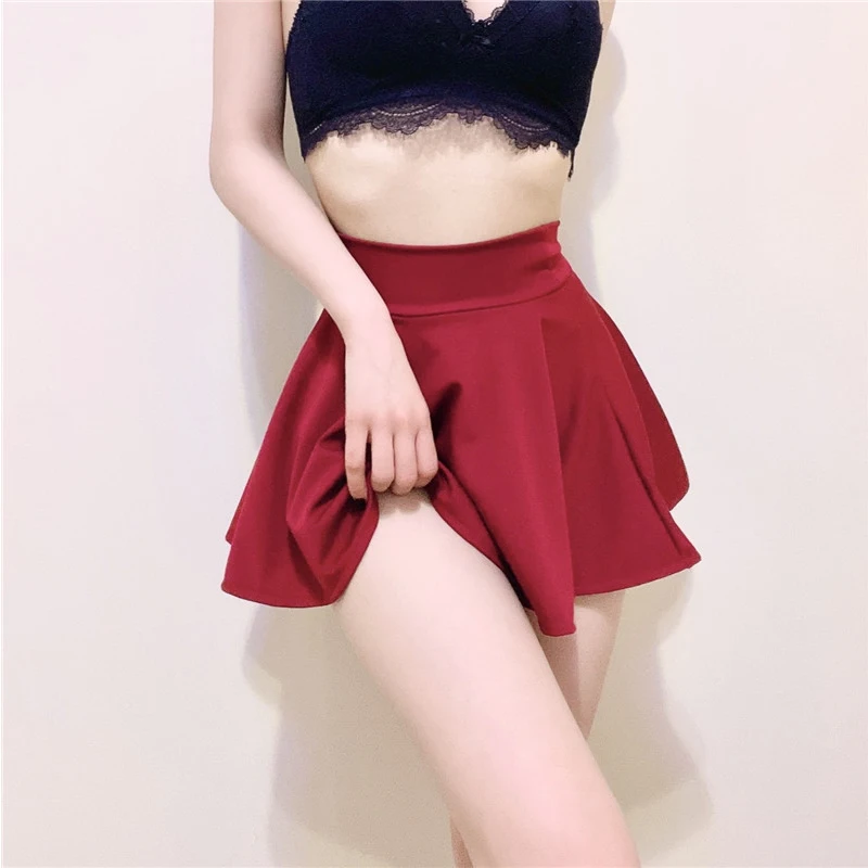 Moda sexy mini saia de verão saias femininas cintura alta saia plissada para menina saias de tênis coreano sexy senhora all-match roupas - Imagem 3