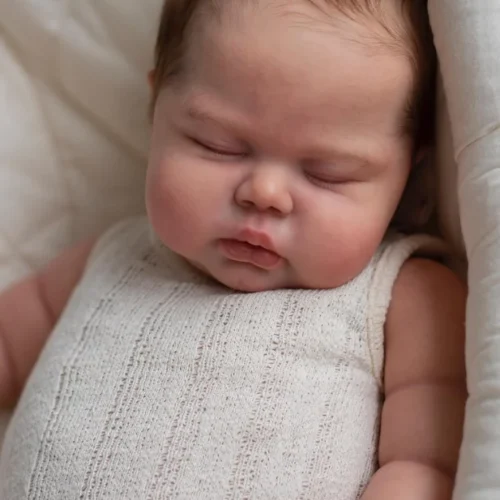 Kit de Boneca Reborn NPK, 25” – Tamanho Gigante, Toque Suave, Cor Fresca, Corpo de Pano Inacabado e Peças para Montagem