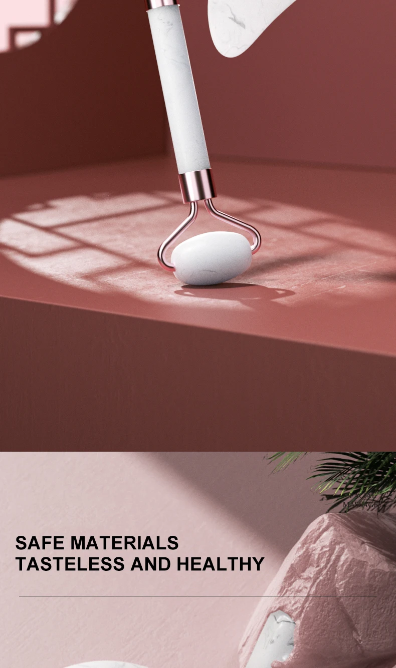 Rolo para rosto pescoço olho resina massagem facial instrumentr cuidados de saúde raspagem placa muscular beleza ferramentas de cuidados com a pele - Imagem 18