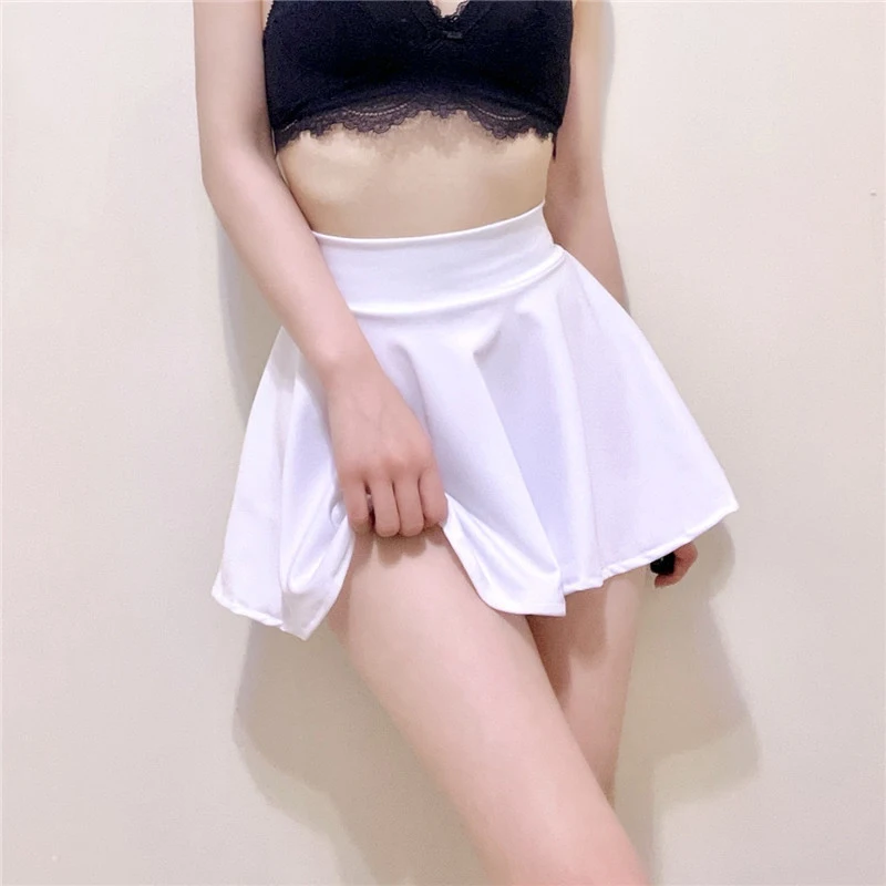 Moda sexy mini saia de verão saias femininas cintura alta saia plissada para menina saias de tênis coreano sexy senhora all-match roupas - Imagem 17