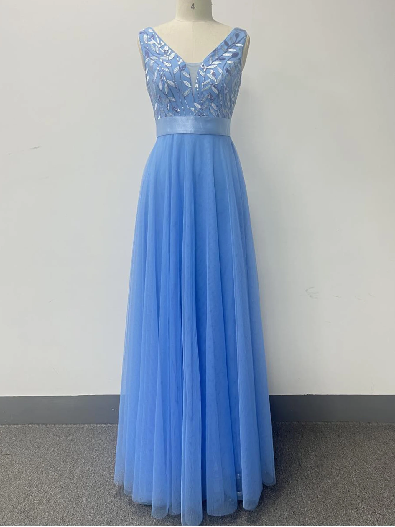 Vestido de festa para as mulheres elegante, sem costas maxi lantejoulas vestido de verão - Imagem 52