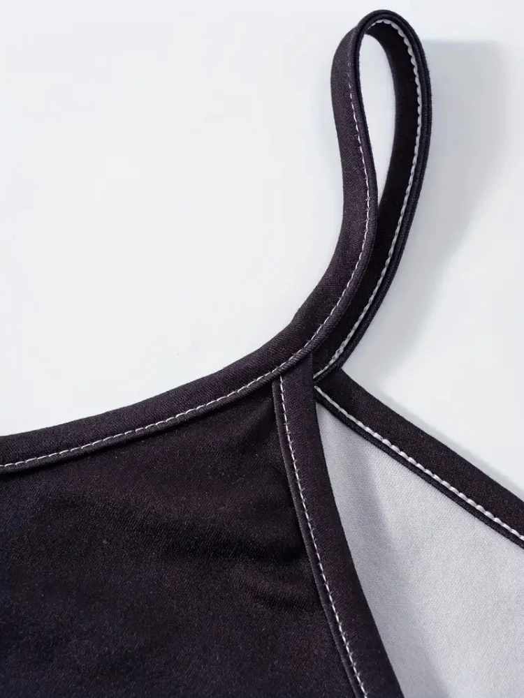 2024 novo vestido de estampa vintage de coruja 3D, sem mangas, longo, feminino, padrão tribal, pulseira de espaguete, verão, vestido longo e solto - Imagem 5