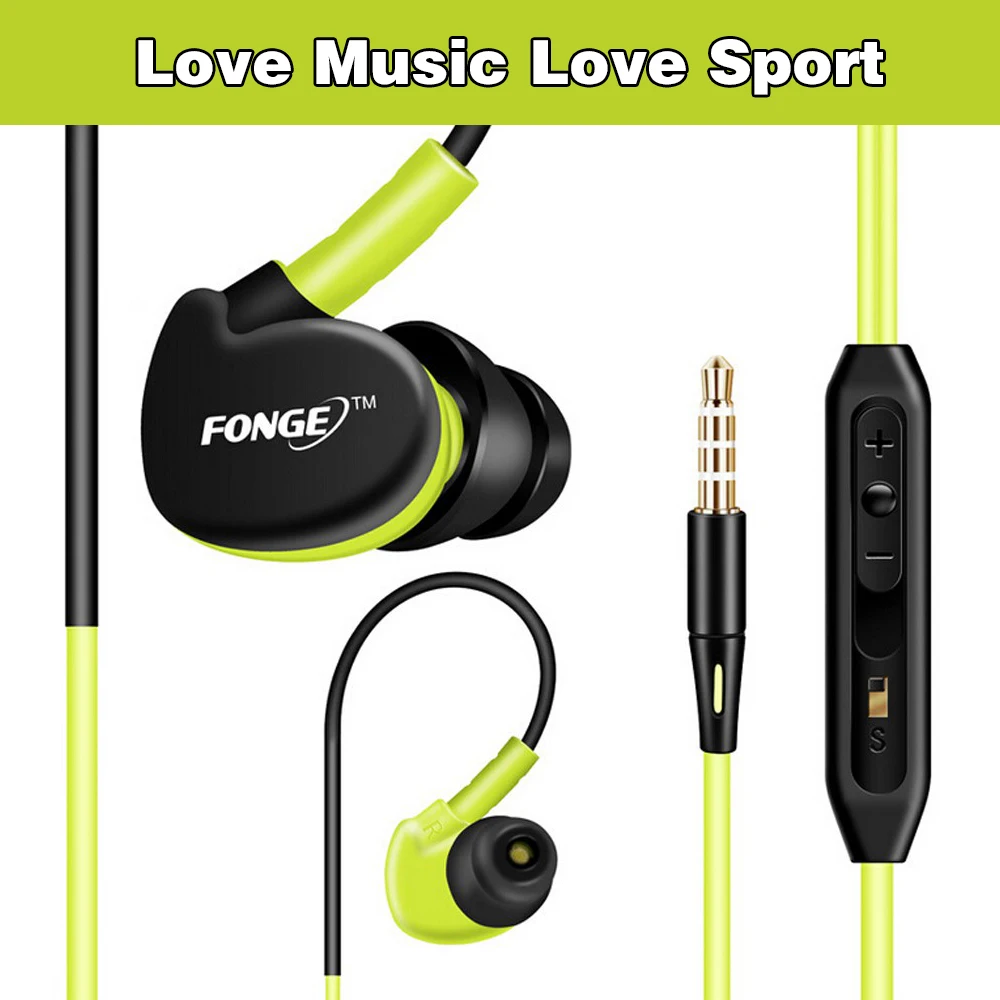 Fone de ouvido esportivo com microfone, fone de ouvido para iphone, xiaomi, huawei, fone de ouvido 3,5mm - Imagem 36