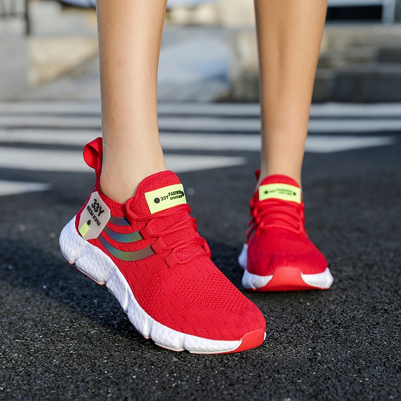 Tênis casuais verão respirável sapatos esportivos leve malha ao ar livre tênis de corrida atlético jogging tenis sapatos caminhada - Imagem 20