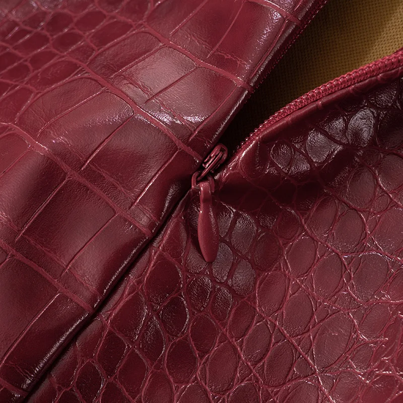 Nsauye novo elegante sexy moda couro sem alças vestido feminino noite clube festa curto bodycon vestido de cintura alta 2025 - Imagem 28