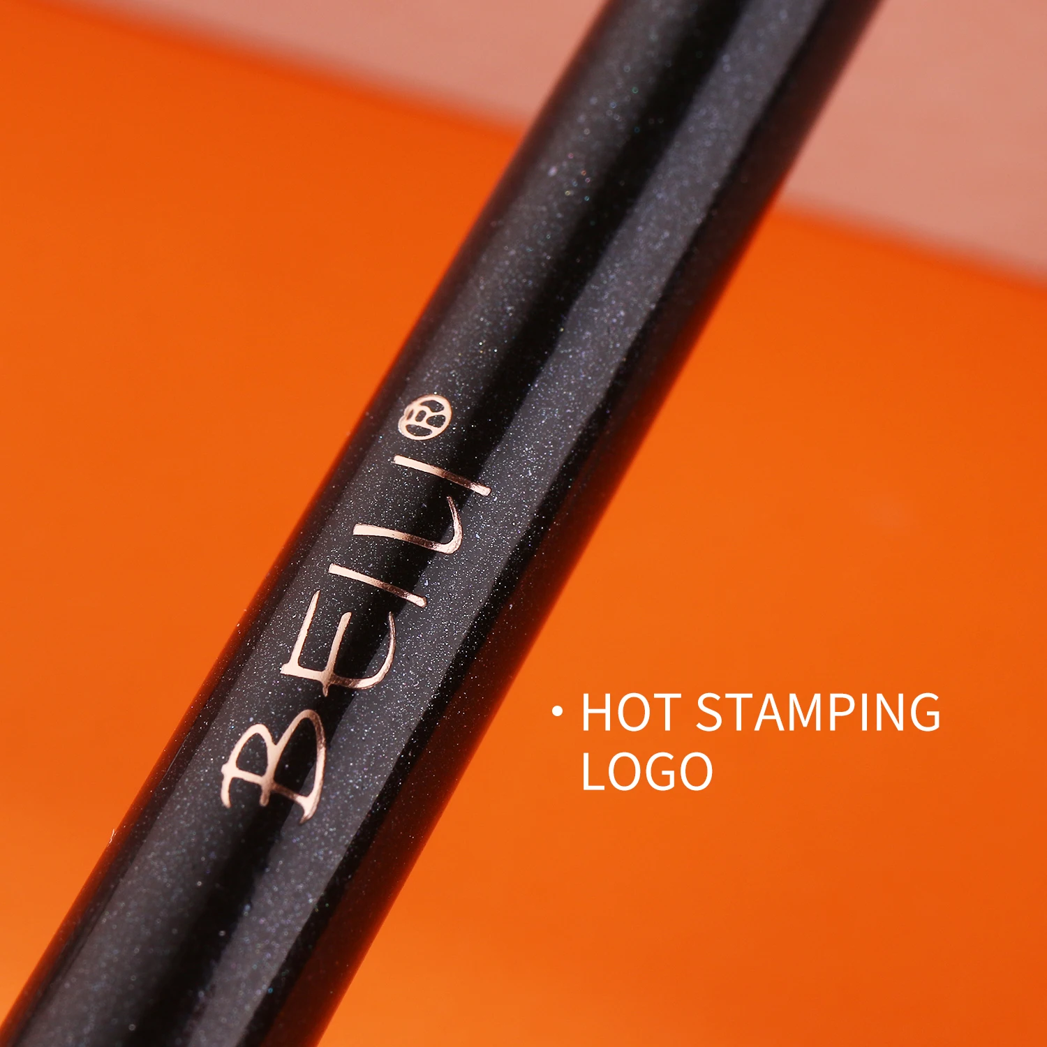 Beili profissional 6/8pcs clássico pincéis de maquiagem dos olhos naturais definir sombra sobrancelha mistura smokey black beleza maquiagem pincéis - Imagem 20