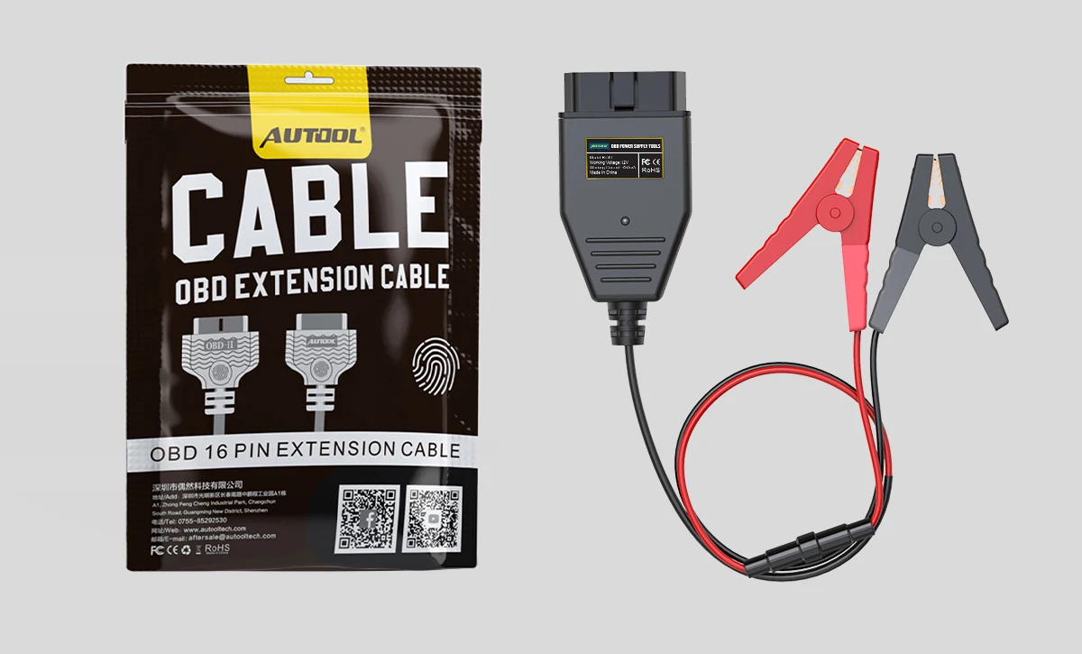 AUTOOL-Car OBD2 ECU Connector, Battery Saver, Auto ECU, Memory Saver, automotivo, OBD 2, tomada elétrica de emergência, carro Fuel Save, BT30 - Imagem 9