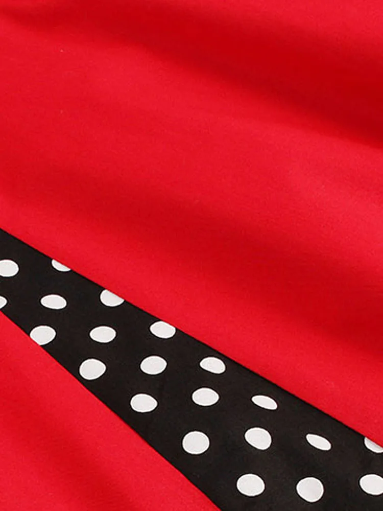 Vestido retrô vintage rockabilly feminino, balanço de ponto, pin up, vestidos de festa, túnica elegante, casual, vintage, S-5XL, 50s, 60s - Imagem 5