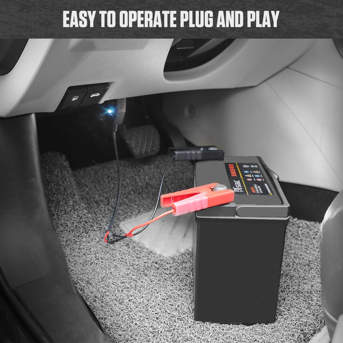 AUTOOL-Car OBD2 ECU Connector, Battery Saver, Auto ECU, Memory Saver, automotivo, OBD 2, tomada elétrica de emergência, carro Fuel Save, BT30 - Imagem 5