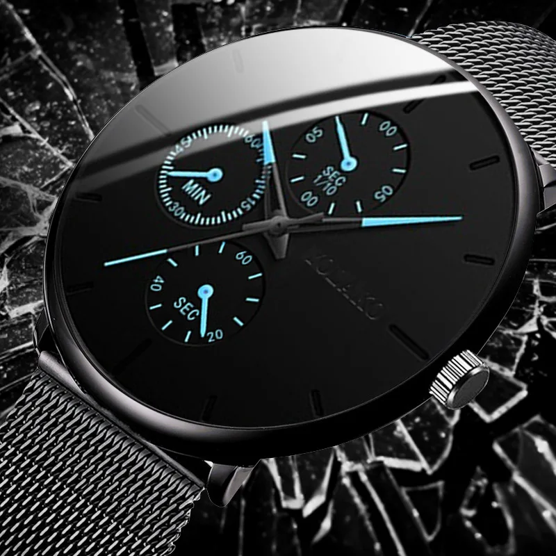 2025 relógios de luxo dos homens para negócios casual ultra fino relógio masculino malha aço inoxidável cinto relógio quartzo relogio masculino - Imagem 21