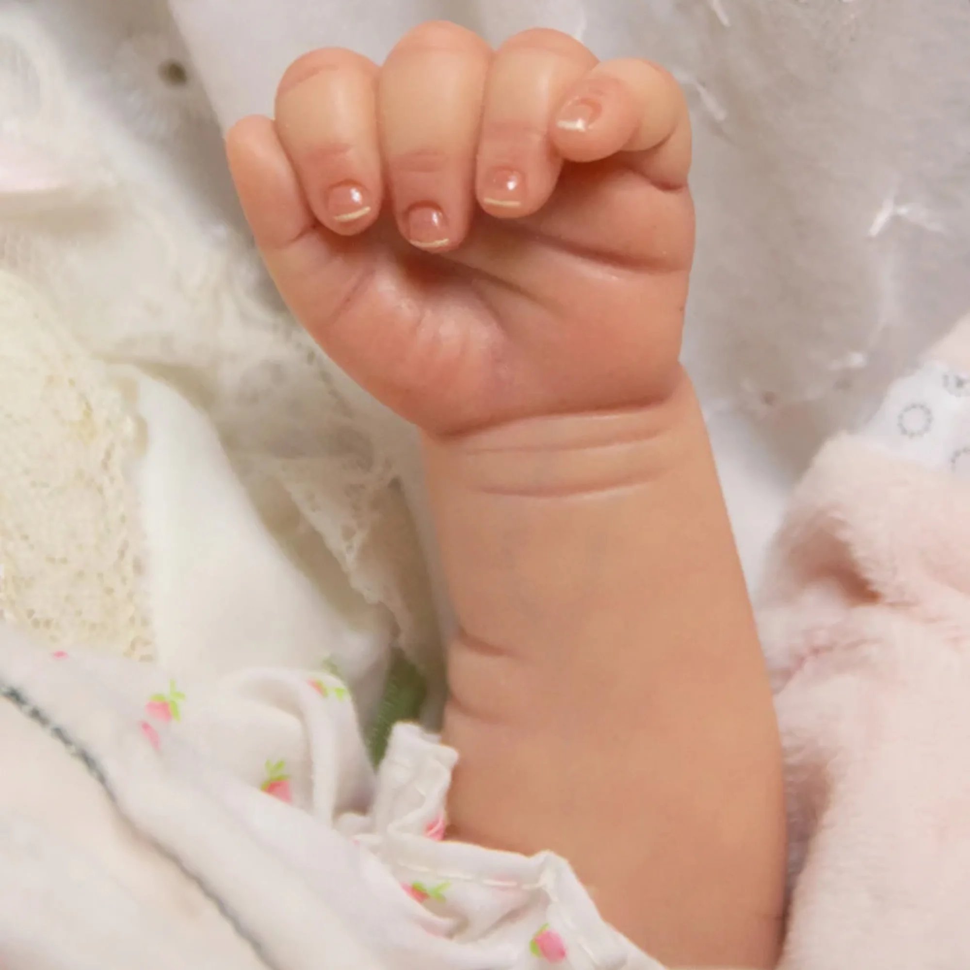 Boneca Reborn com Cabelo 3D Pintado, 20”, Fofa, Presente Perfeito e Brinquedo para Crianças - Imagem 12