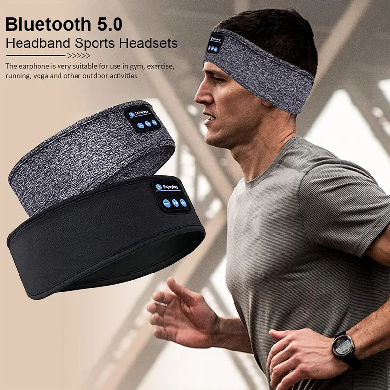 sem fio bluetooth fone de ouvido esportes sono bandana máscara para os olhos fone bluetooth fones ar pro sem fio