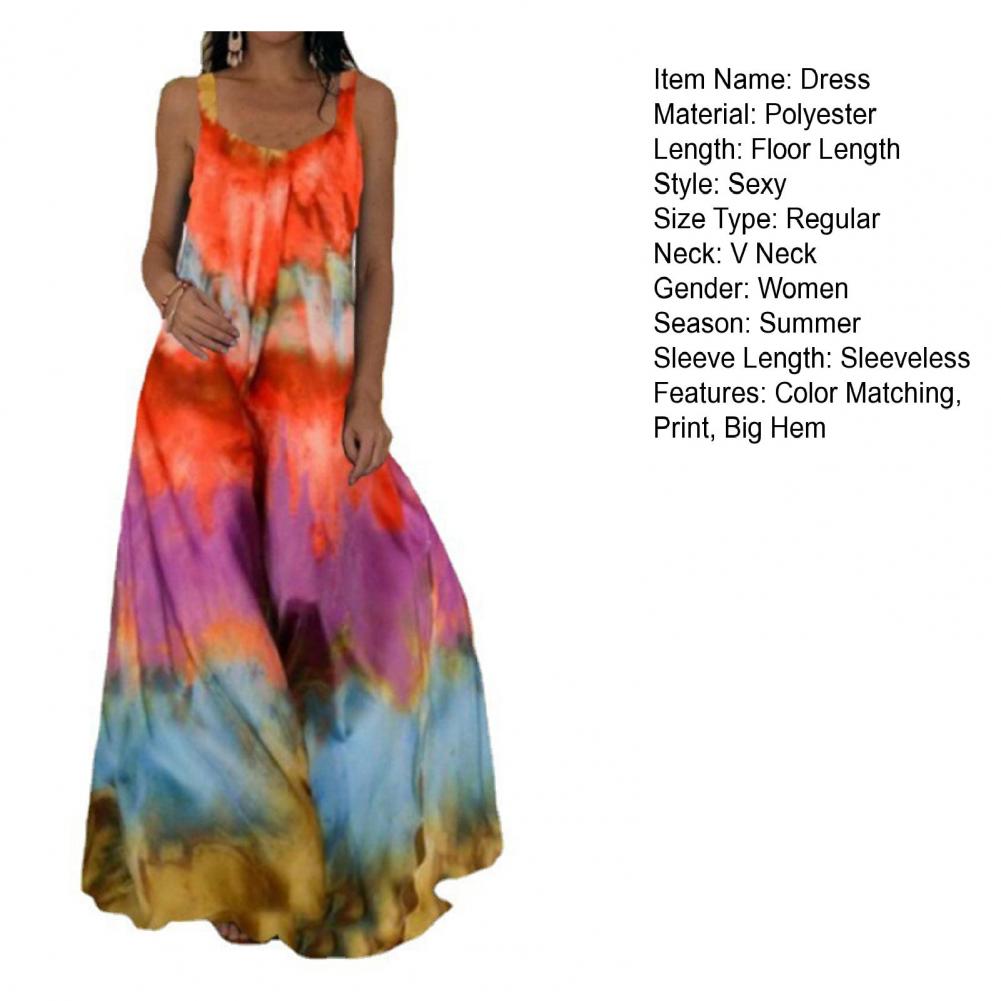 Plus size oversized vestido longo feminino tie-dye impressão 3d maxi vestido de verão cinta fora do ombro grande balanço vestidos de festa - Imagem 24