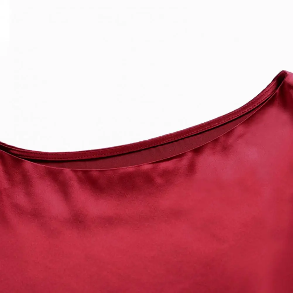 O pescoço senhora camiseta blusa primavera feminina casual cor sólida manga curta blusas camisas soltas pulôver túnica blusas roupas femininas - Imagem 27