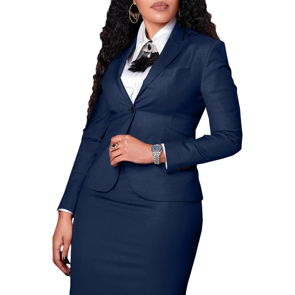 Bwq conjunto feminino manga cheia botão blazer + saias terno 2025 inverno casual streetwear dois 2 peças conjunto áfrica ol roupas de trabalho - Imagem 33