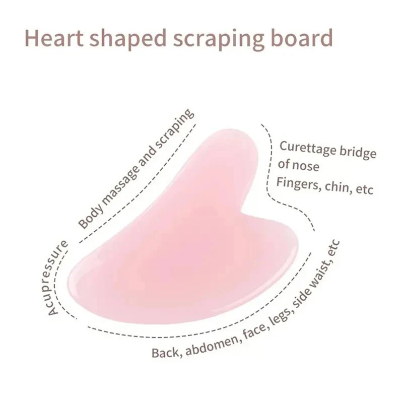 Rolo para rosto pescoço olho resina massagem facial instrumentr cuidados de saúde raspagem placa muscular beleza ferramentas de cuidados com a pele - Imagem 4