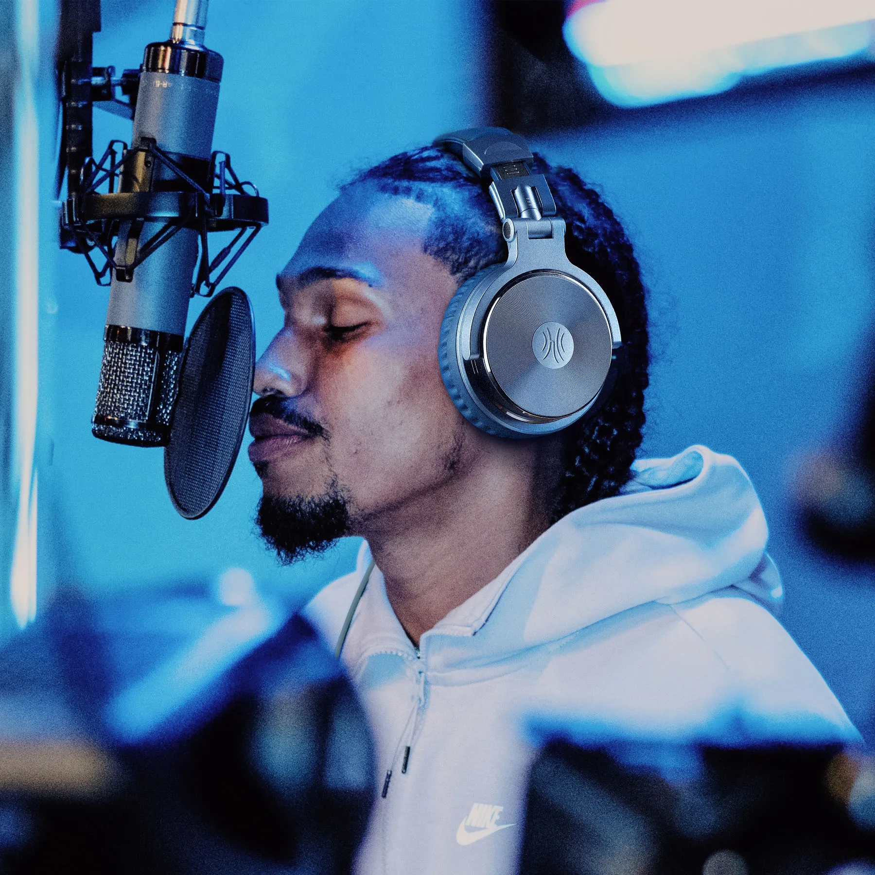 Oneodio pro 10 com fio dj fones de ouvido baixo estéreo gaming headset com microfone para telefone estúdio monitor fone para gravação - Imagem 21