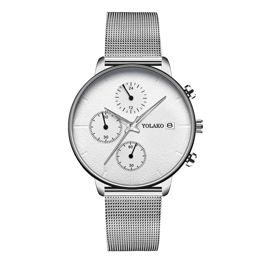 2025 relógios de luxo dos homens para negócios casual ultra fino relógio masculino malha aço inoxidável cinto relógio quartzo relogio masculino - Imagem 50