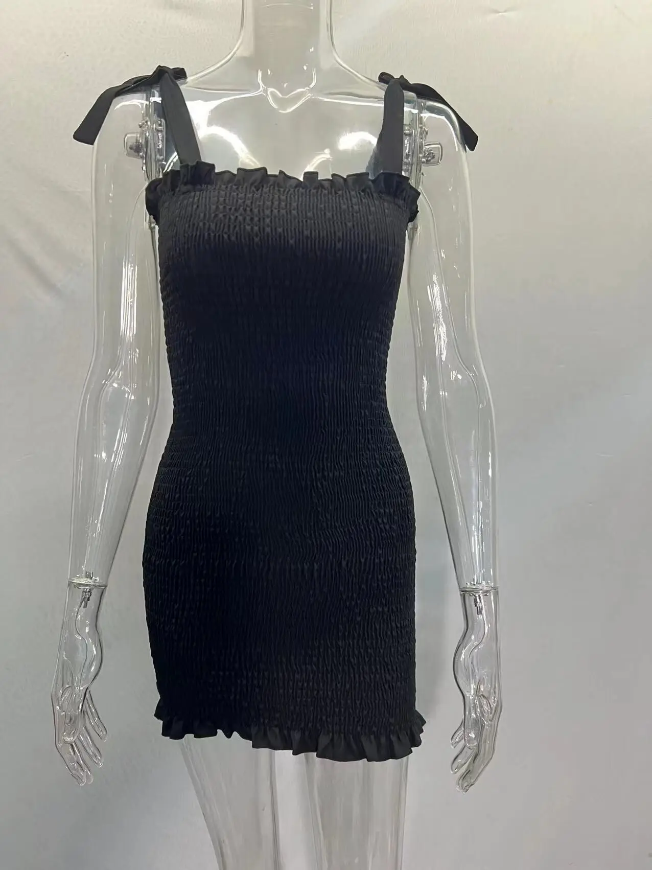 Verão sexy magro vestido de impressão moda feminina cinta espaguete pacote elegante quadris bodycon mini vestidos femlae praia vestido de festa - Imagem 14