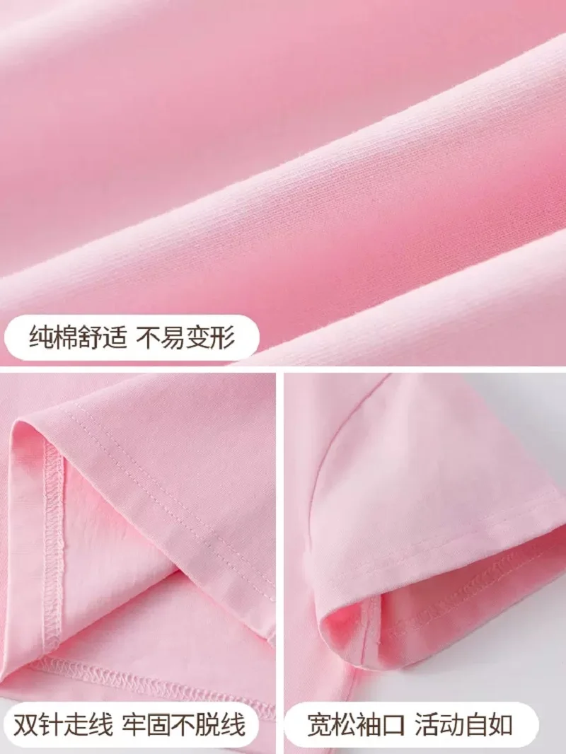 Conjunto de duas peças feminino, saia de malha tutu e camiseta, roupa de festa infantil, bonita coreana, moda verão, 3-14 anos - Imagem 41