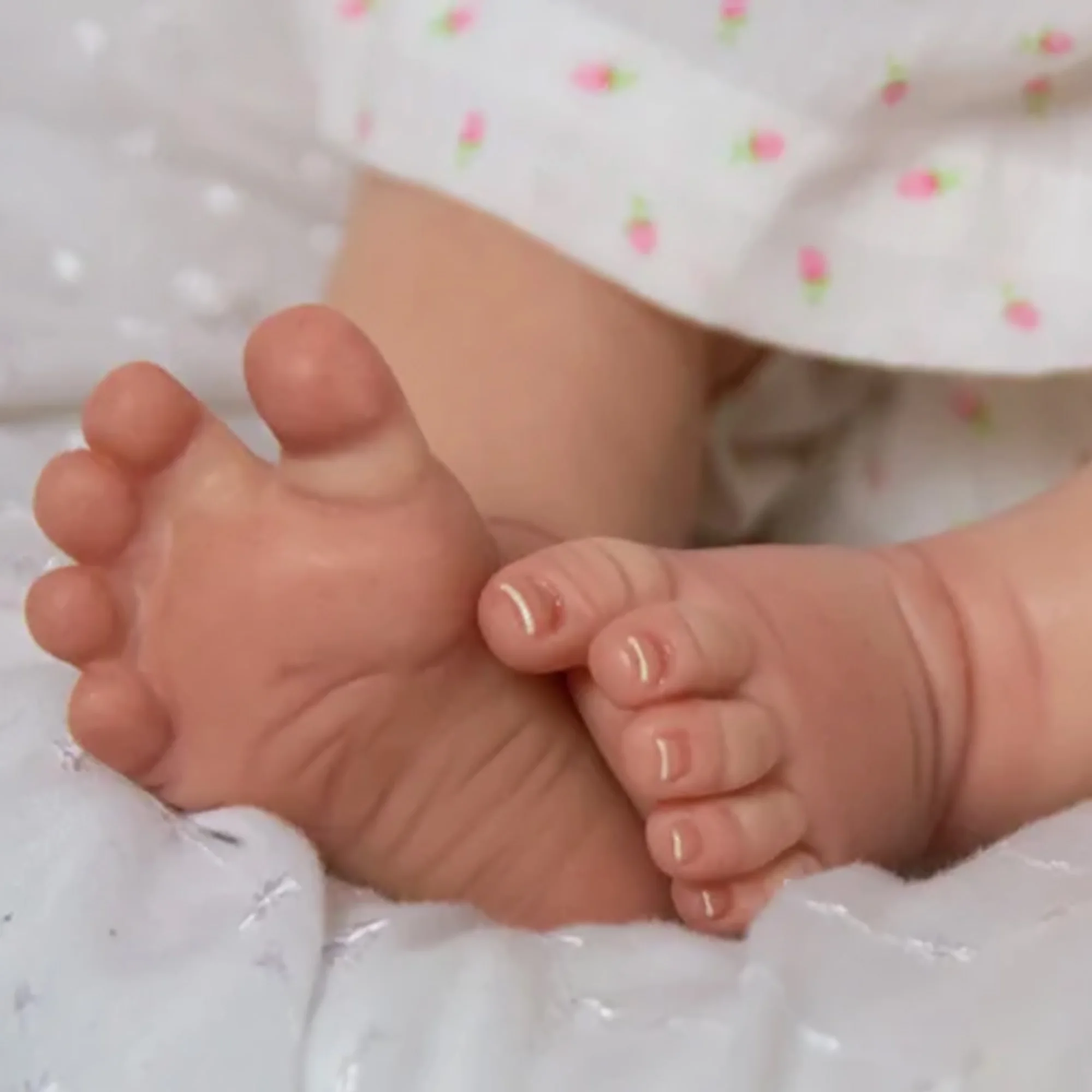 Boneca Reborn com Cabelo 3D Pintado, 20”, Fofa, Presente Perfeito e Brinquedo para Crianças - Imagem 13