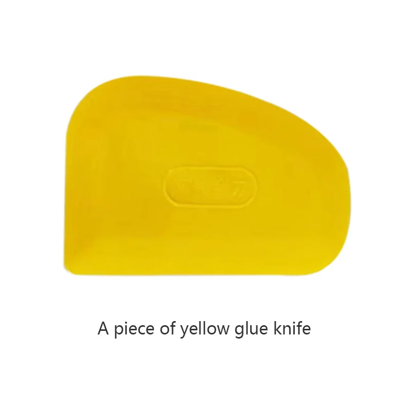 Reparação automotivo pintura raspagem putty raspador de chapa metálica raspador de borracha universal ferramenta do pintor - Imagem 7